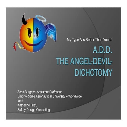 Helicopters: My Type A is Better Than Yours