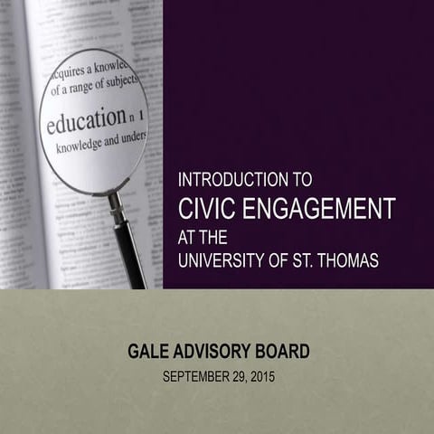 2015 Intro for Advisory Board