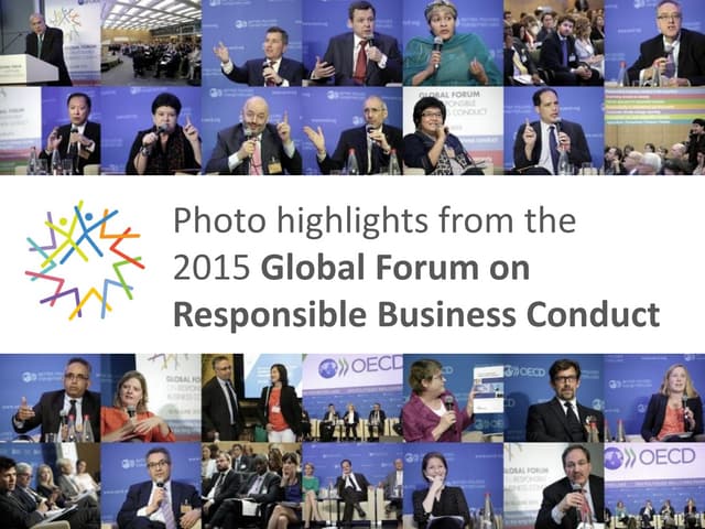 Photo highlights from the OECD's 20...