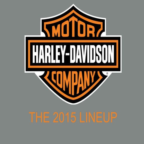 harley davidson lineup