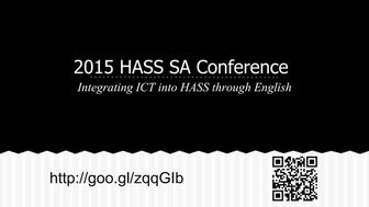 2015 HASS SA conference