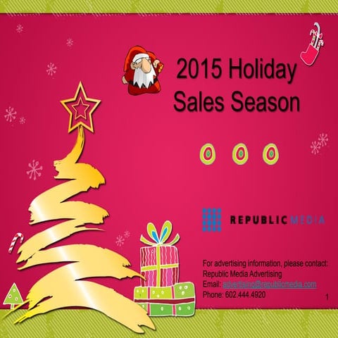 2015 holiday season marketing information
