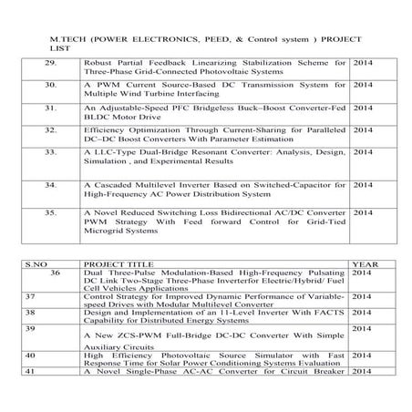 EEE MATLAB 2015 PROJECTS