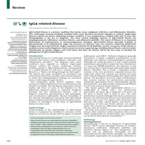 2015 ig g4 related disease