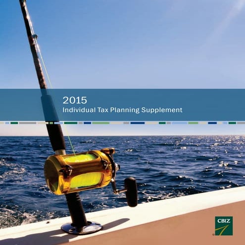 2015 Individual Tax Planning Supplement