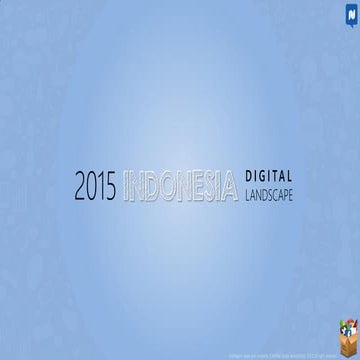 2015 indonesia digital landscape 