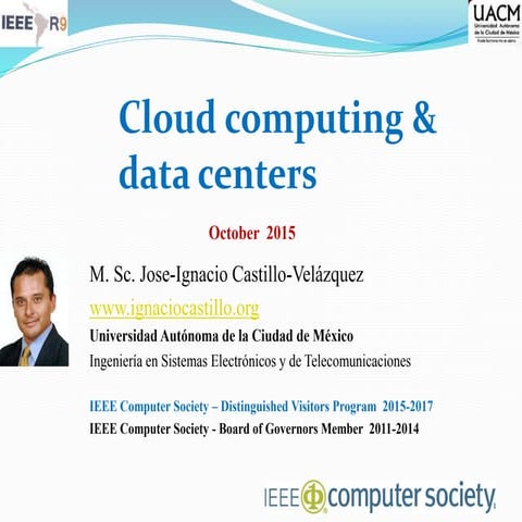 3° WESCIS - Cloud Computing & Data Centers - Mag. Ignacio Castillo