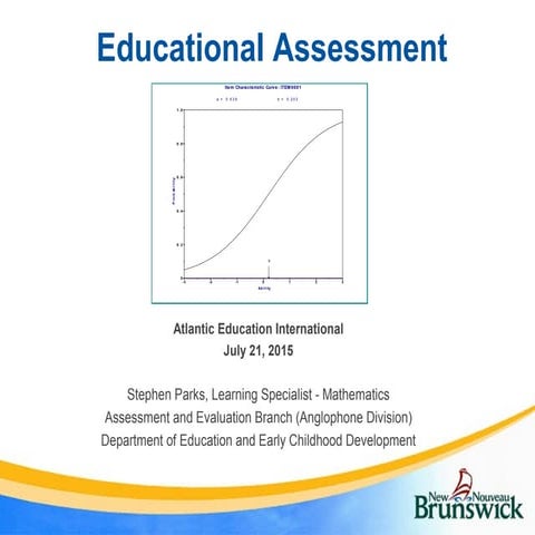 AEI Summer Institute - Educational Assessment