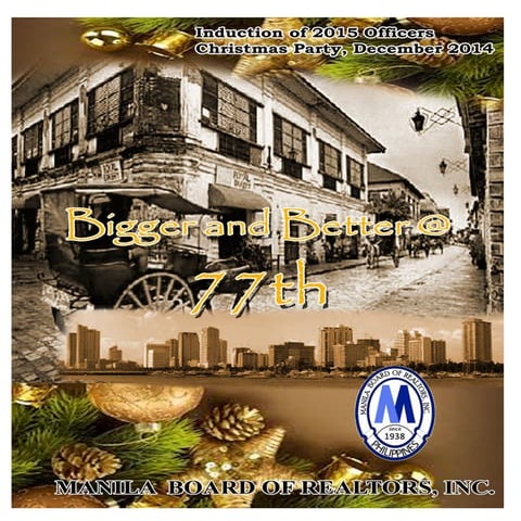 Manila Board of Realtros Inc. 2014 Magazine