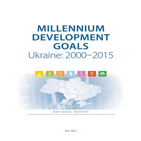 Millennium Development Goals Ukraine 2015 PDF 