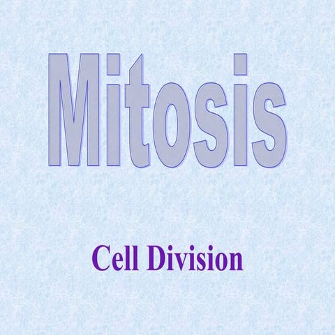 2015 Cell Cycle & Mitosis