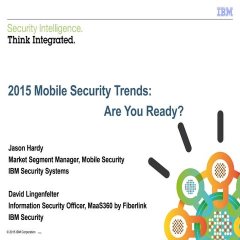 2015 Mobile Security Trends: Are You Ready?