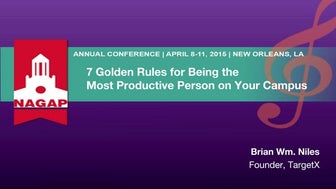 "Seven Golden Rules" 