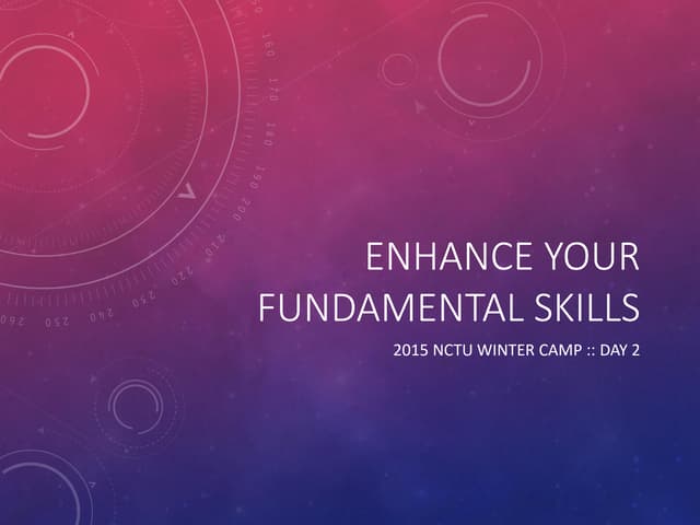 Essential C/C++