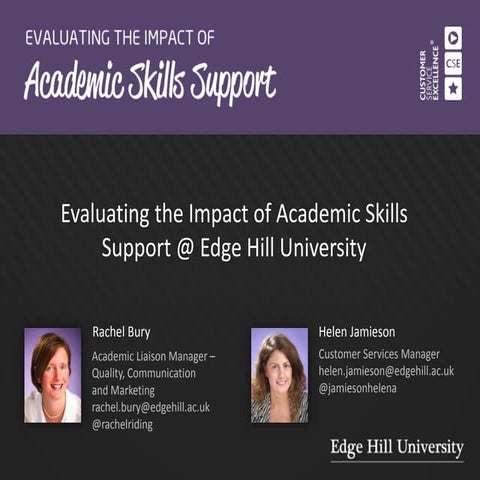 New approaches to evaluating impact