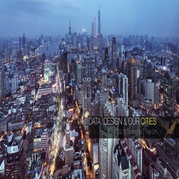 Data, Design, and our Cities