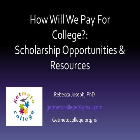 Paying For College-Palisades Library