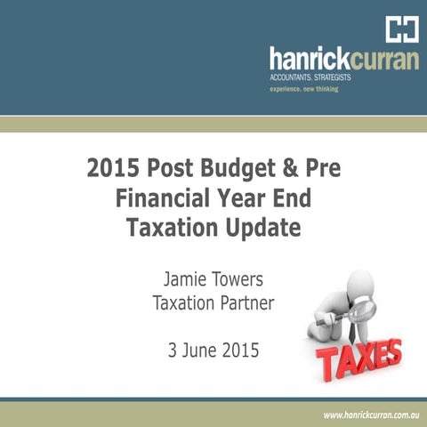2015 post budget presentation   ubs