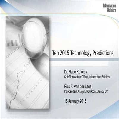 Ten 2015 Technology Predictions