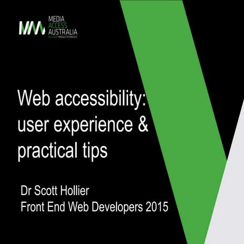 2015 Presentation: Front End Meetup