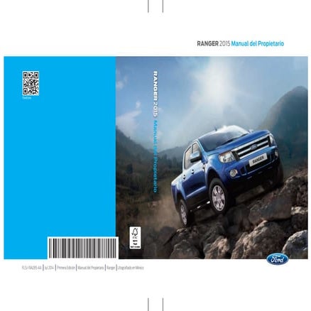 Manual del usuario Ford Ranger 2013-2017 | PDF