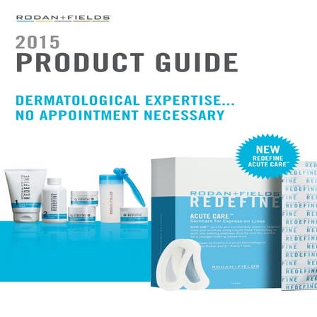 Rodan + Fields Product Catalog (2015)