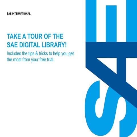 2015 SAE Digital Library Tour