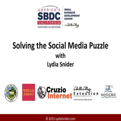 2015 SBDC Social Media Seminar (March)