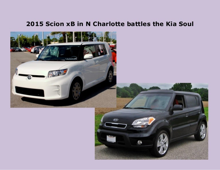 15 Scion Xb In N Charlotte Battles The Kia Soul