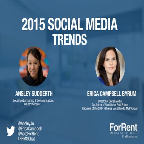 2015 Social Media Trends