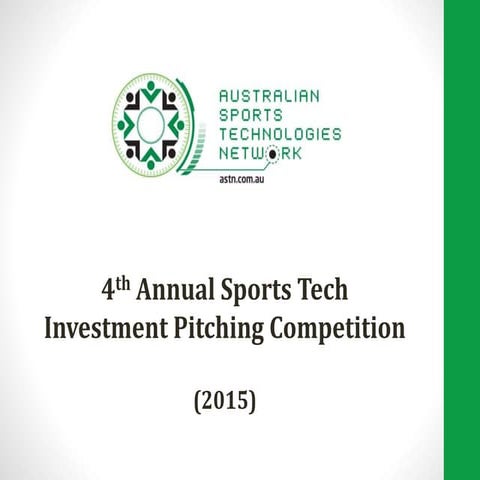 2015 sports tech pitching competition (competition details presentation)