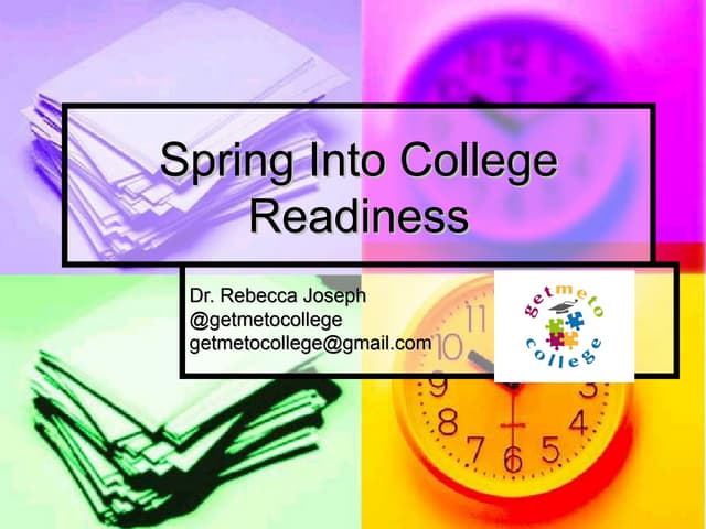 2015 Spring College Readiness
