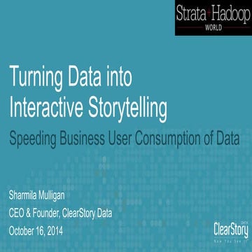 Turning Data into Interactive Storytelling