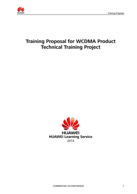 2015 trainingproposal forwcdma-project