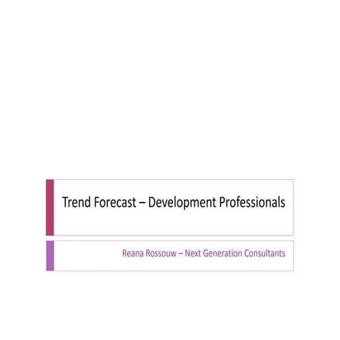2015 trends and forecasts   corporate social investment and community develop...