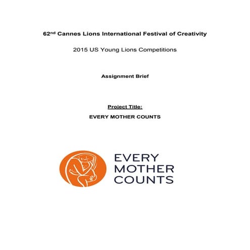 2015 us young lions competitions   assignment brief