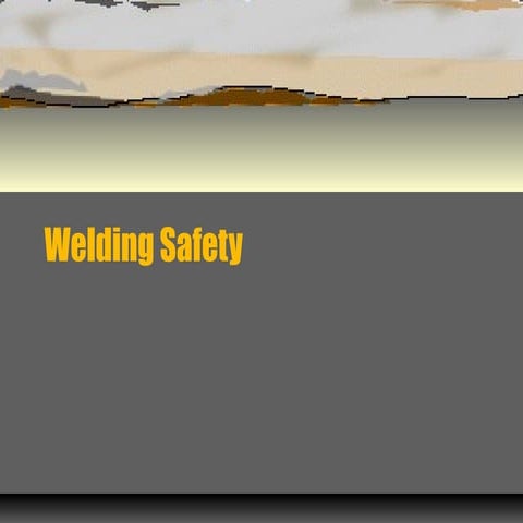 Welding Safety Course