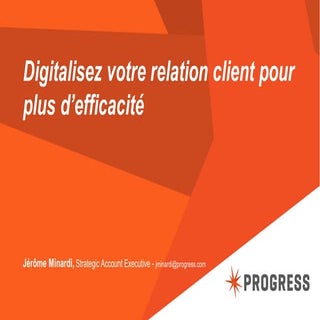 Digitalisez votre relation client p...