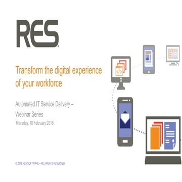 Transforming the digital experience of your workforce