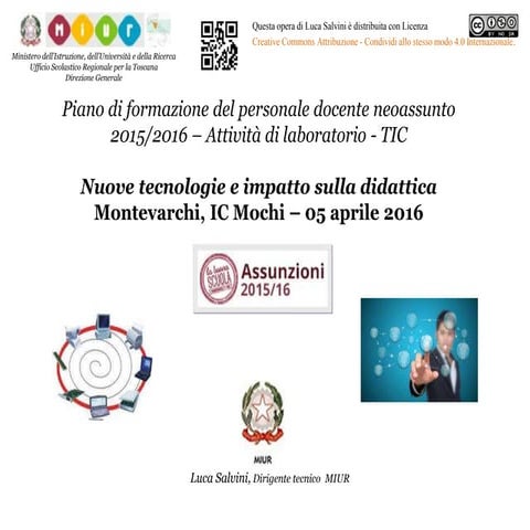 Nuove tecnologie e impatto sulla didattica