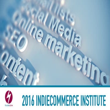 2016 IndieCommerce Institute Local Search Presentation