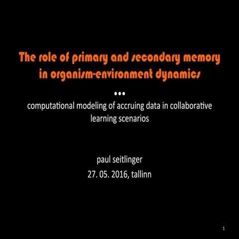 2016-05-27 Venia Legendi (CEITER): Paul Seitlinger