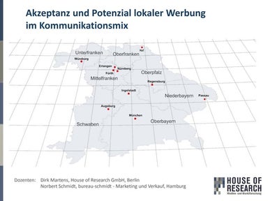 BLM-Studie „Akzeptanz und Potenzial lokaler Werbung im Kommunikationsmix“