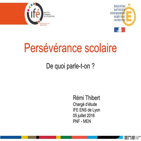 Perseverance Is the Key to Success | PPTX