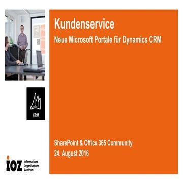 Neue Microsoft Portale für Dynamics CRM