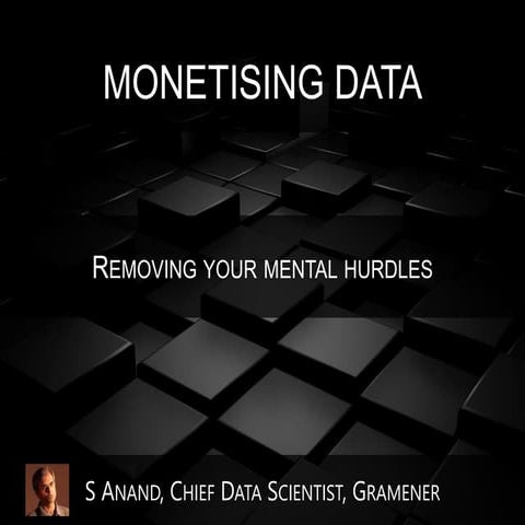 Data monetization