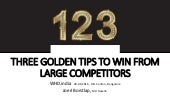 3 GOLDEN TIPS TO WIN FROM LARGE COM...