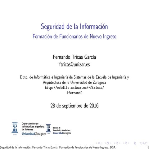 Seguridad de la Información