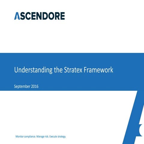 Understanding the StratexPoint Framework