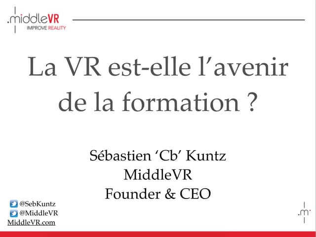 2016-10 - Laval Virtual Days - Trai...